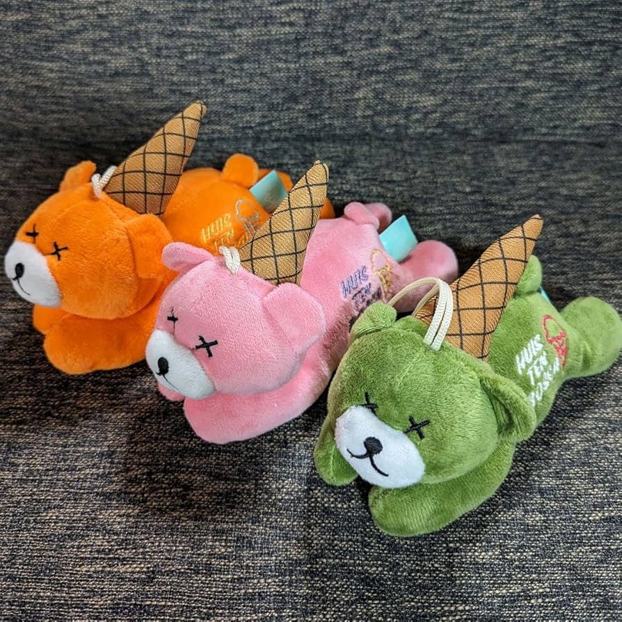 ハウステンボス ぬいぐるみ Amazon.co.jp: ハウステンボス とけかけアイス くまさん ぬいぐるみ